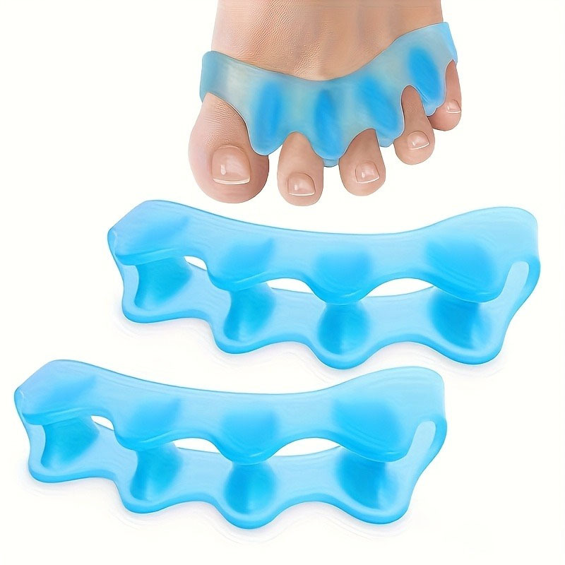 Cross-border factory toe separator, five-hole toe separator, SEBS overlapping toe clip, foot protector