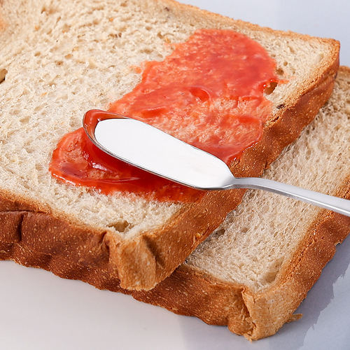 1010 stainless steel butter knife bread butter knife household thickened western cheese jam butter knife cross-border