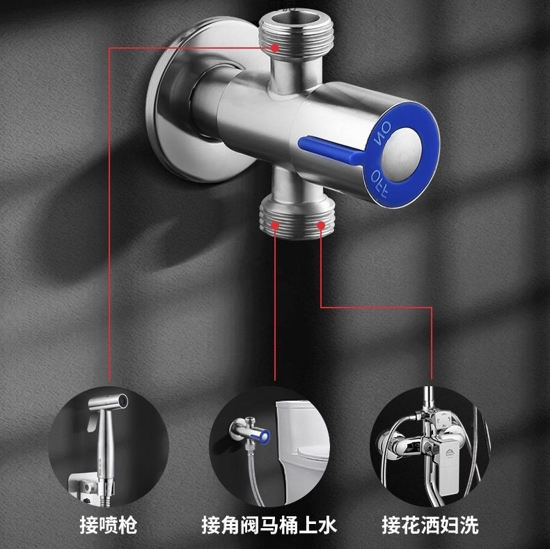 304 stainless steel toilet spray pressurized water sink, bathroom flushing device, toilet water, toilet companion supply chain undefined