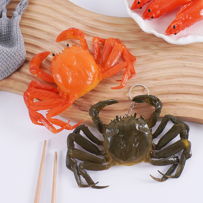 仿真大螃蟹模型阳澄湖大闸蟹海鲜餐厅菜品摆件假螃蟹短剧拍摄道具|undefined