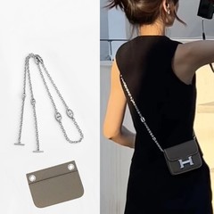 エルメス カンカン スリム改造インナーチェーンバッグストラップバッグアクセサリールリューシングル購入に適した工場直販