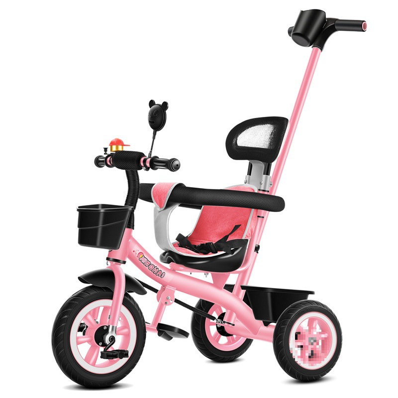 샴페인 핑크 티타늄 빈 휠 푸시로드 가드레일