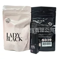 Новая упаковка LADY BLACK GLUE накладные ресницы Клей низкий вкус Быстросохнущий Клей 5G оптом крест