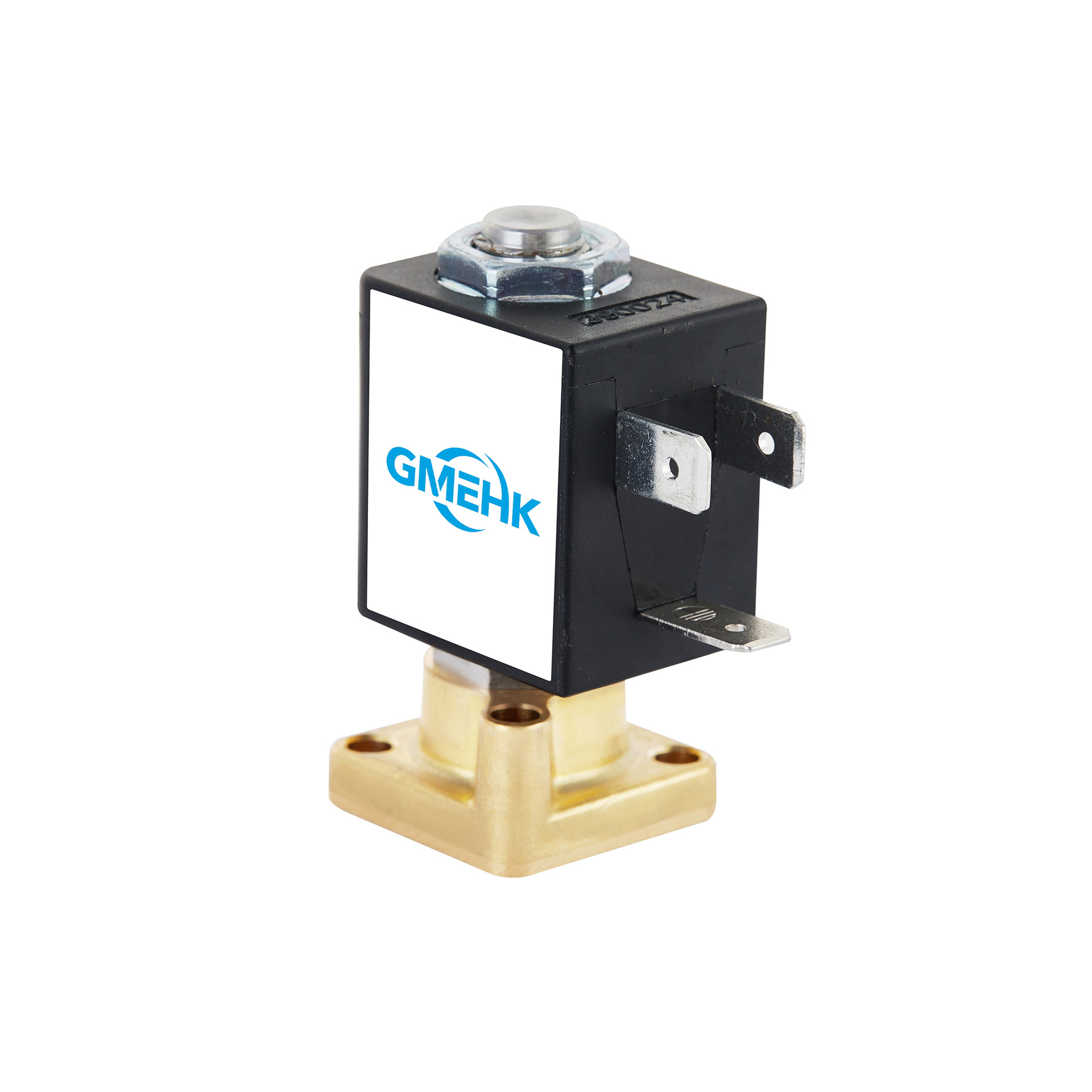 GMEHK冠淼食品级黄铜高温高压两通小底板阀 微型工业设备咖啡机