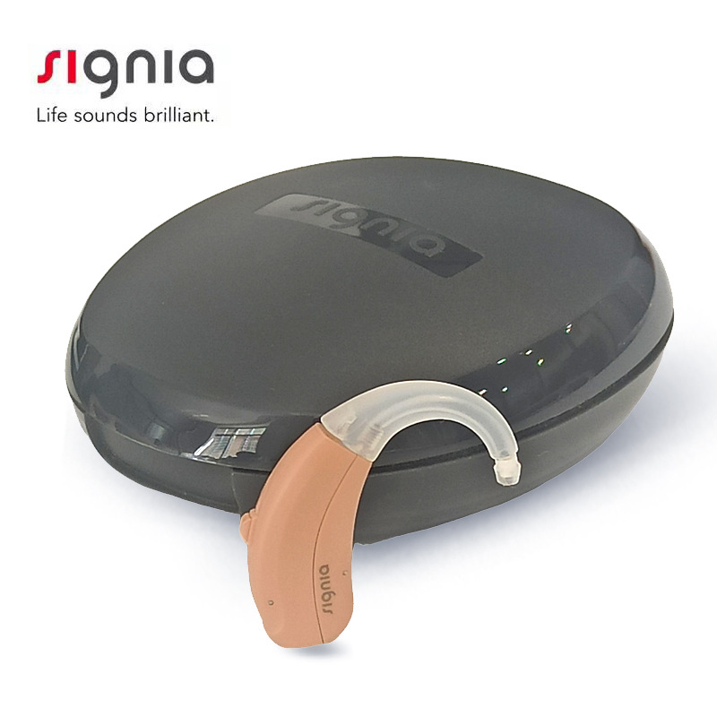 Fuente Siemens Xijia audífonos originales genuinos Lotus azul Prompt para personas mayores sordas audífonos inalámbricos invisible