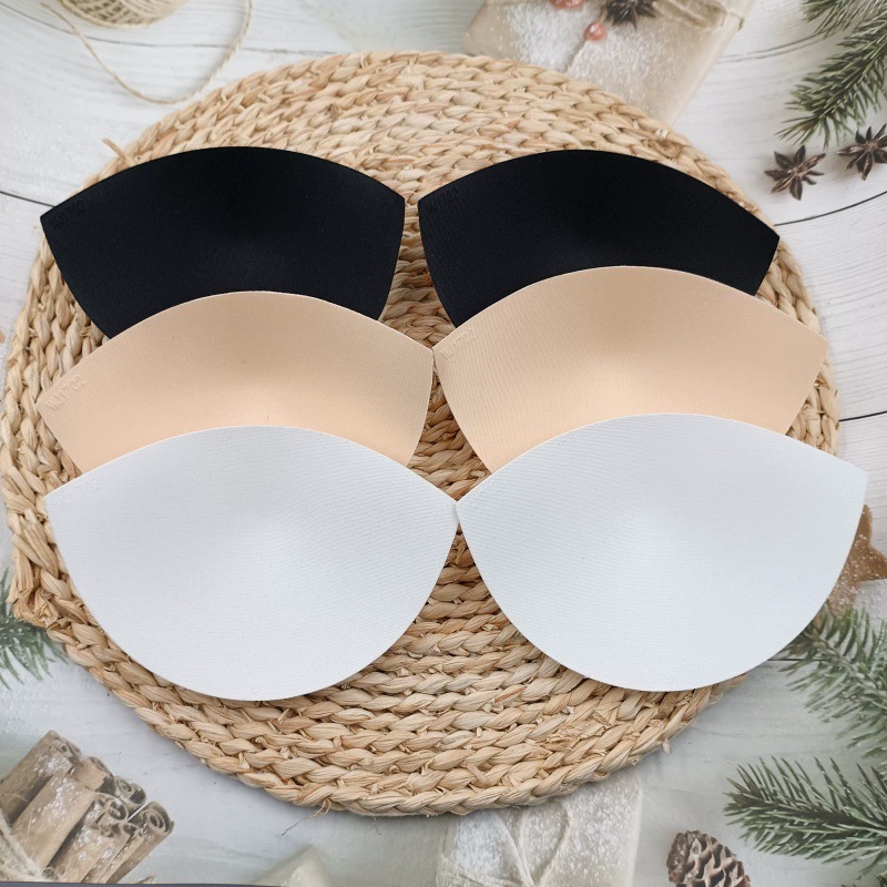 Полукруглый бесшовный дышащий губчатый нагрудник Спортивное нижнее белье Купальник Одежда для йоги трехмерная вставка для чашки прямые поставки с фабрики