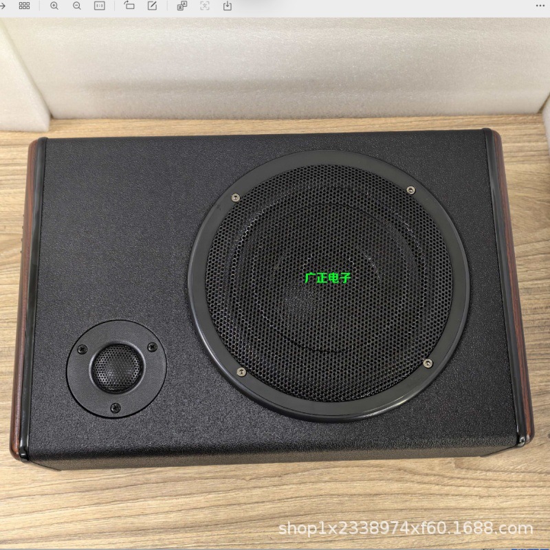 12V24V High Power Amplifier 8inch Car Subwoofer Truck Truck Seat Ultra-Thin Heavy Bass Modified Car