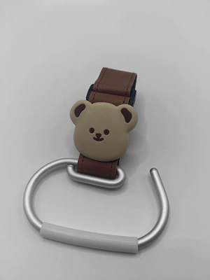 Carriage Universal Accessories Large Aluminum – Other Electric Vehicle Accessories - aluminum-alloy-hook-little-white-bear-hook-brown-single