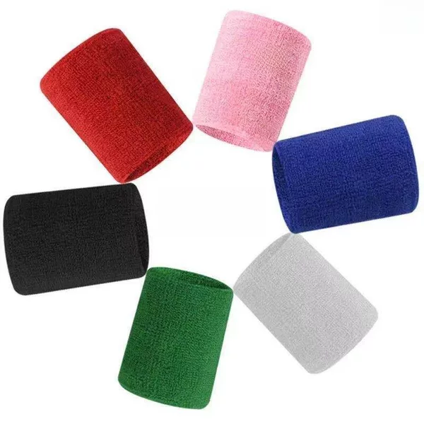 [Special for Dropshipping] Towel Wrist Guards for Sports Sweat-Absorbent Men's and Women's Fitness Basketball Football Cotton Knitted Wrist Guards