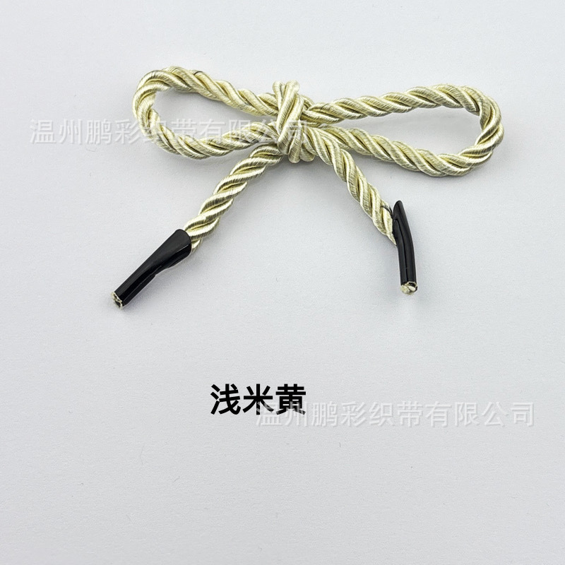 Cuerda de 3 Cabos para Bolsa de 4 mm de Poliéster y TPU para Bolsas de Regalo y Papel