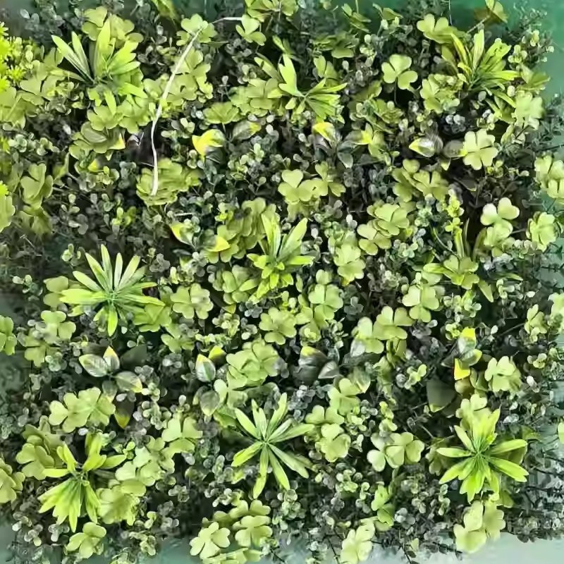 模擬植物壁緑植物背景壁ミラノプラスチック偽芝生ドアヘッド室内装飾植物花壁芝生|undefined