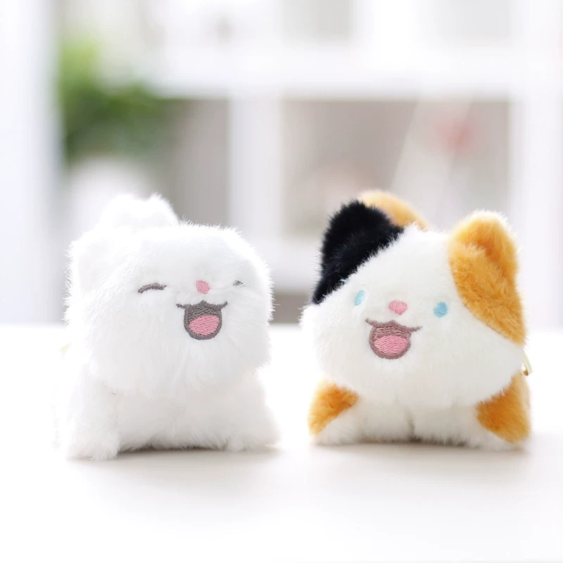 Мягкая игрушка котёнок брелок и подвеска