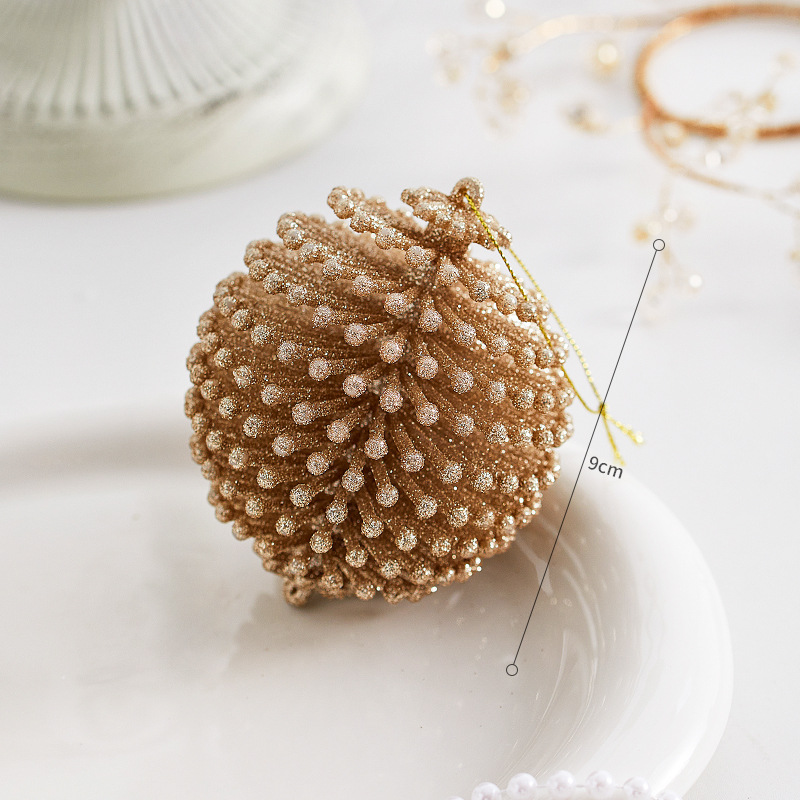 Colgante de Navidad decoración árbol de Navidad hecha a mano DIY decoración escena diseño pequeño regalo atmósfera colgante bola de Navidad