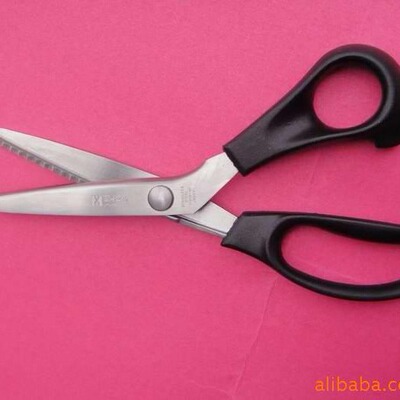 自产自销花边剪刀 布样剪刀、花齿剪、狼牙剪、狗牙剪|ru