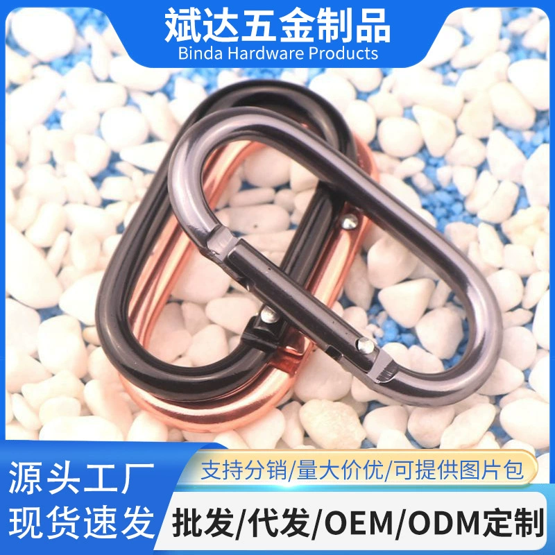 Оптовая Продажа с фабрики Полный пистолет черный цвет небольшая взлетно-посадочная полоса алюминиевый сплав карабин крючок для чайника Беспроводная Bluetooth-гарнитура пряжка