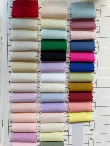 Dress Lining Hanfu Lining 50d Super Soft Four-sided Elastic Fabric Impermeable Polyester Lining Fabric