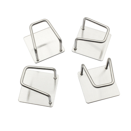 304 stainless steel sponge rack kitchen punch-free pool steel ball rag sponge drain rack storage rack