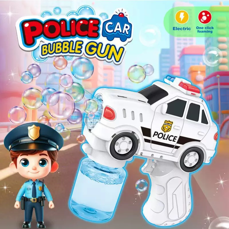 Fully automatic police car [white]