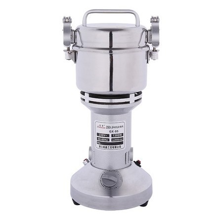 高鑫手提粉碎机200g克中药食品研磨机家用不锈钢打粉机破壁干磨