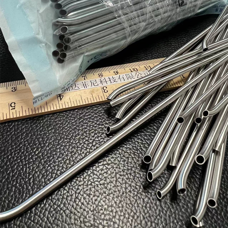 304不锈钢毛细管 金属圆管材扩口 激光切割打标 黄铜管材定尺切断