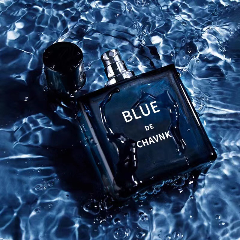 New Hot Perfume Online Red Live Broadcast Blue Fragrance for A Long Time 100ml Charming Men's Ocean Fragrance Perfume_voghion.com