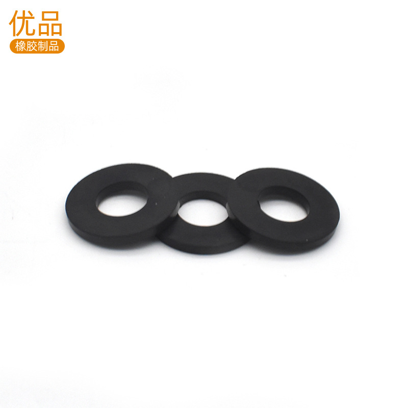 厂家供应橡胶垫圈防震橡胶垫片 密封金属橡胶密封垫片 圆形垫片
