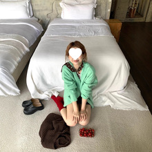 CCKOK 混纱麻花宽松针织毛衣2025秋季新款温柔软糯慵懒开衫外套女