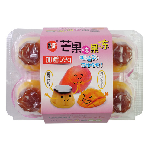 Xinqiao Feng Egg Pudding Leisure Snacks Best Selling Jelly Dessert Convenient Store Supermarket Best Selling 225g