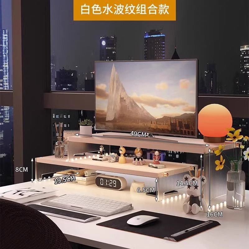 물잔물결-더블레이어-따뜻한 화이트