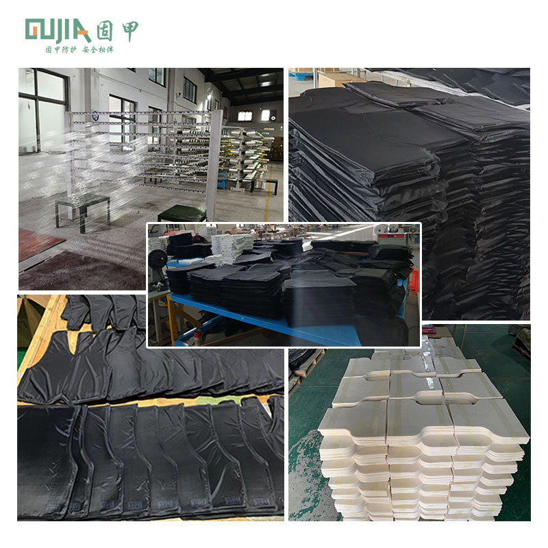 Gujiaguo suministra cascos antibalas FAST, cascos tácticos de protección para patrulla y defensa de seguridad de nivel 2 de PE, resistentes a impactos.