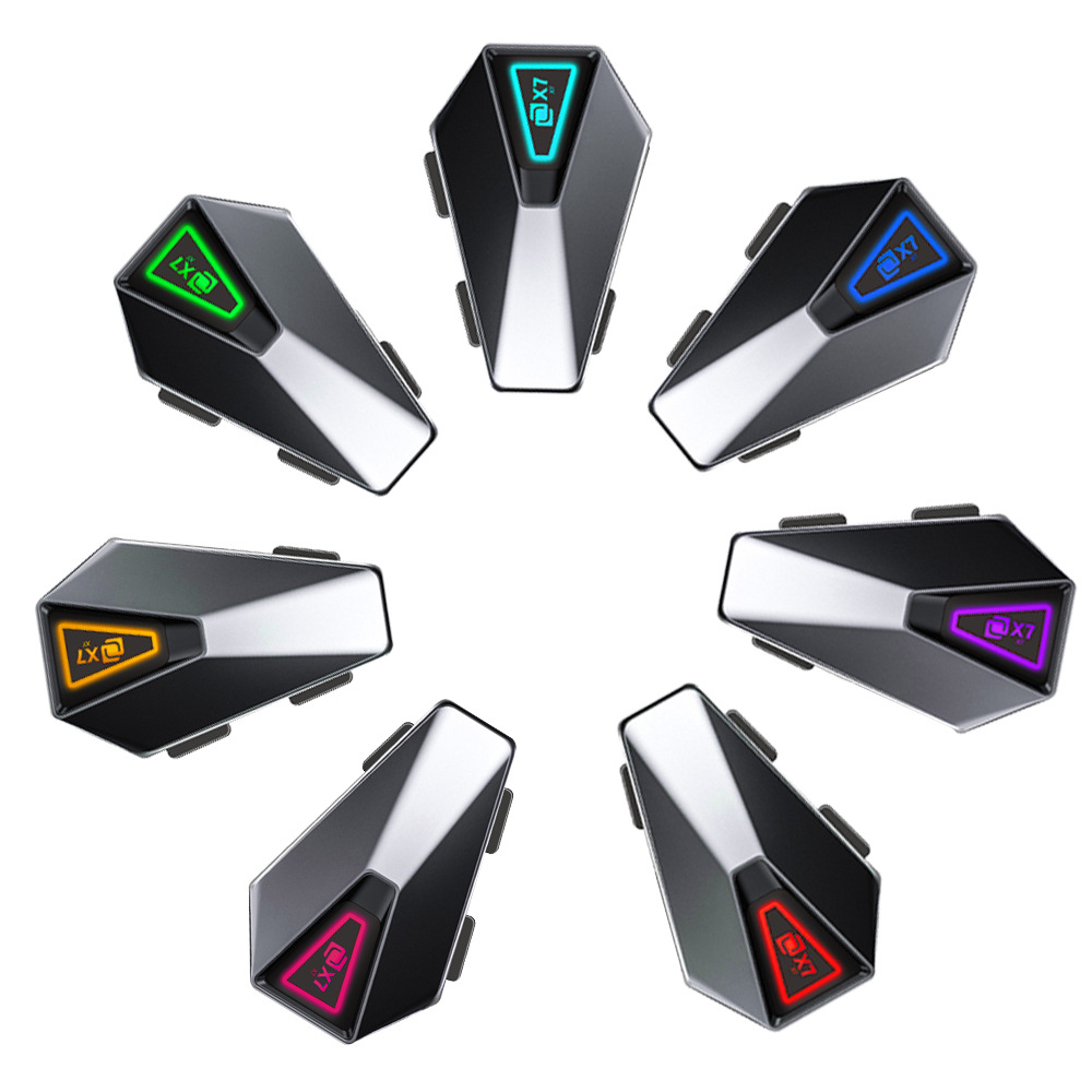 X7-Cyber ​​Motorcycle Helmet Headset Waterproof Wireless Bluetooth Music Headset Cycling Motorcycle Hands-Free Call