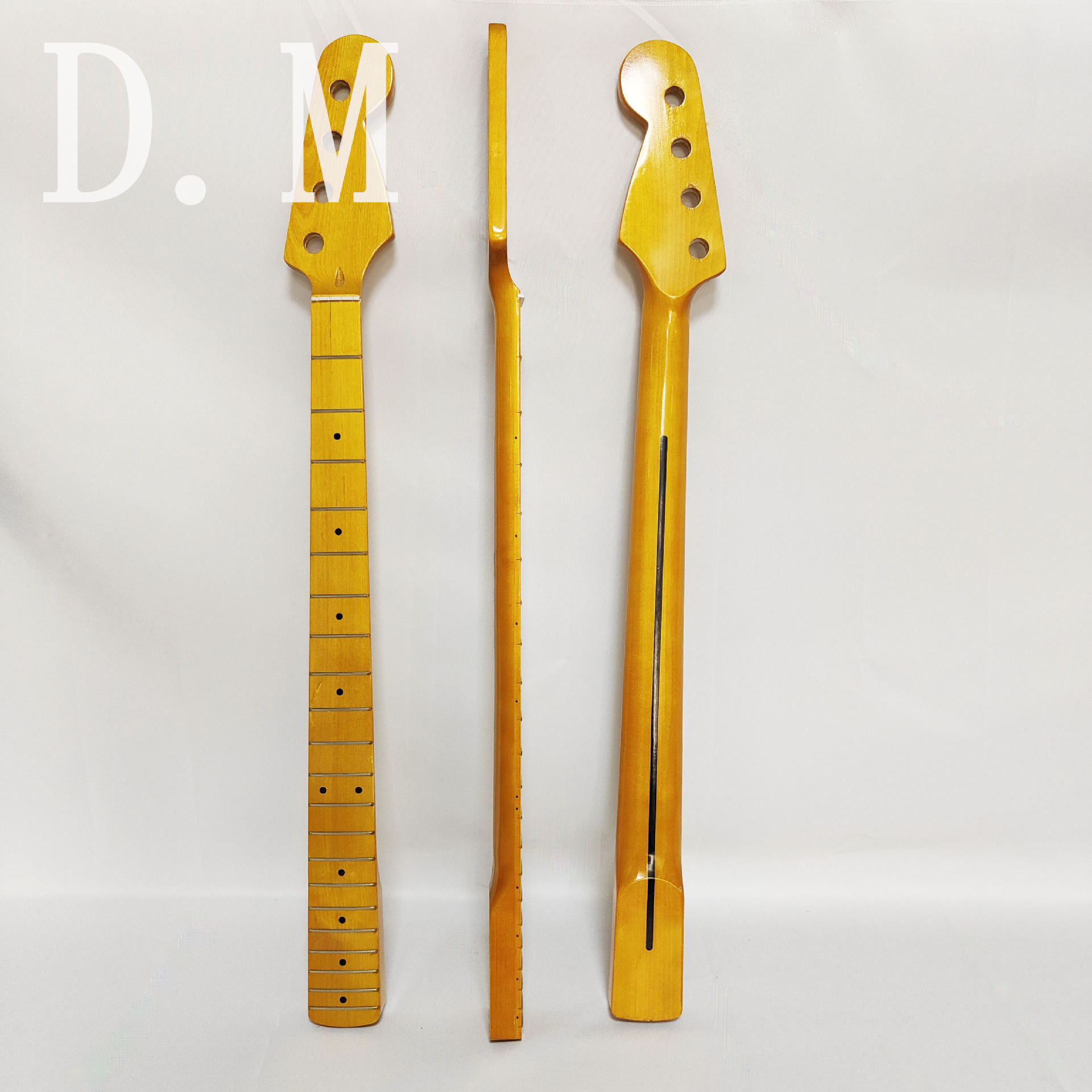 Madera accesorios de guitarra cuello PB bajo eléctrico mango material 21 productos Arce bajo eléctrico acabado guitarra mango 3 colores