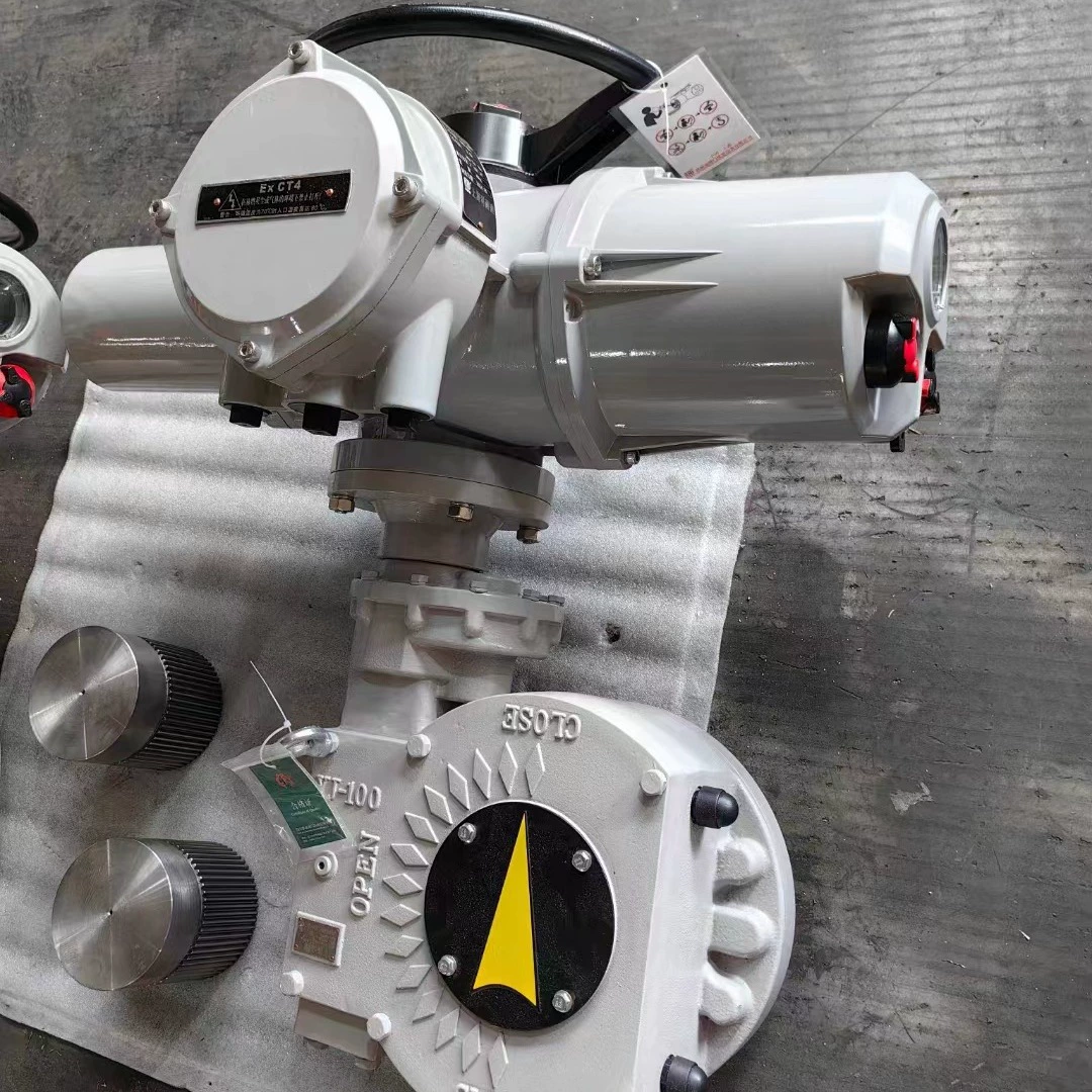 Shanghai Coneidi поставляет интеллектуальное электрическое устройство с клапаном серии KND-AI, подходит для дроссельных клапанов и шаровых кранов.