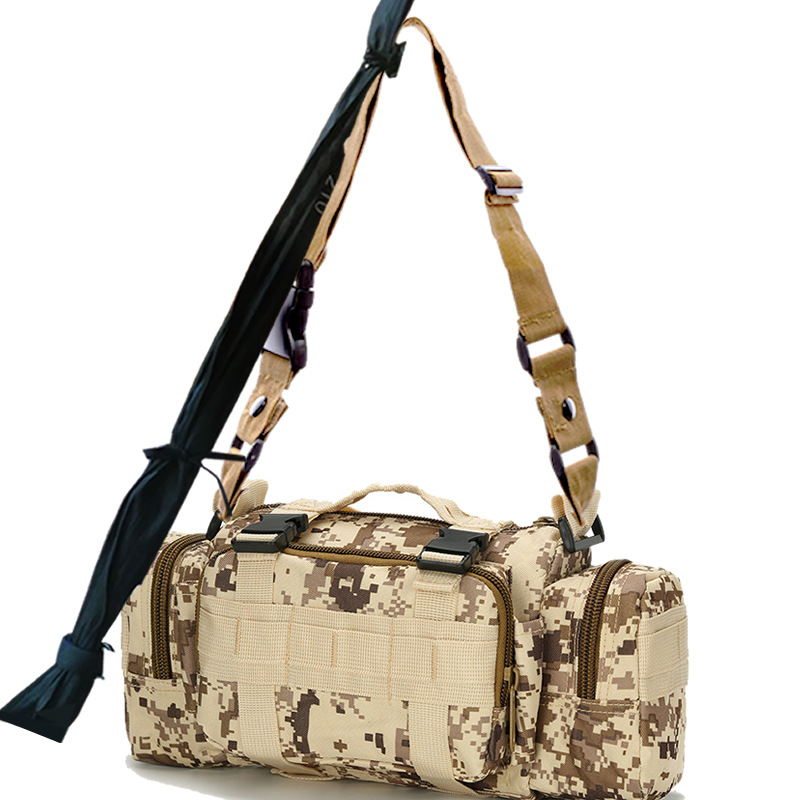 Bolsa de pesca multifuncional impermeable al aire libre, bolsa de caña de pesca, bolsa de caña de pesca, bolsa de caña de inserción, bolsa de cintura image 10