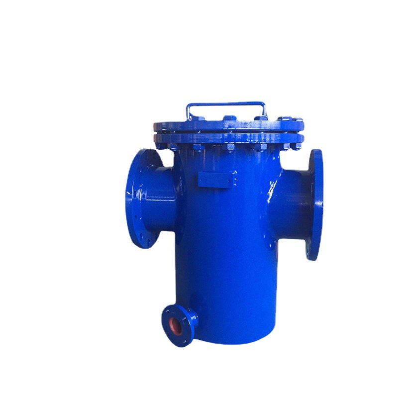 WCB铸钢蓝式过滤器篮式过滤器直筒提篮式型DN40 50 65 80 100 150