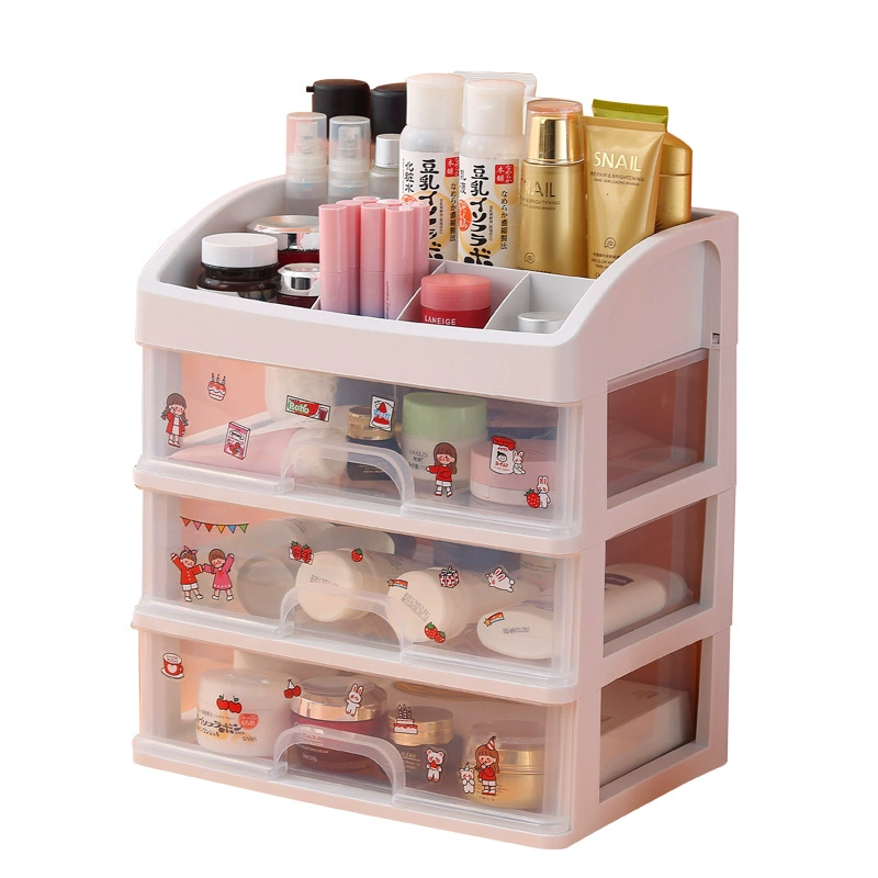 Universal handheld storage box, capacious makeup box