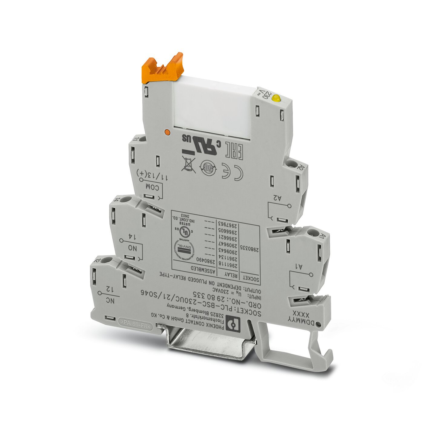 菲尼克斯 Solid-state relay PLC-OSC-120UC/ 24DC/ 2 original genuine quality guarantee