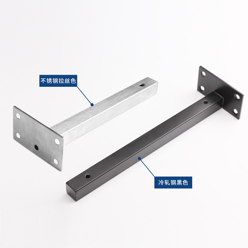 Soporte de una palabra de acero inoxidable de cinco acero, marco de soporte de partición, soporte de laminado engrosado, soporte triangular, estante de pared