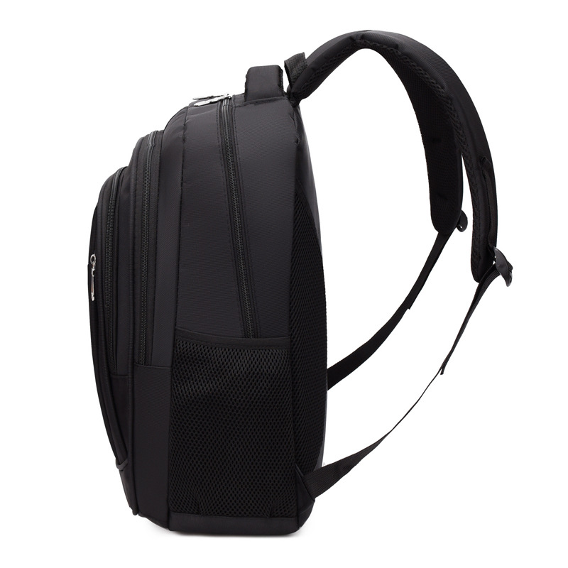 Mochila para computadora portátil de negocios para hombres, mochila de viaje de negocios de gran capacidad, mochila escolar simple y de moda para estudiantes de secundaria