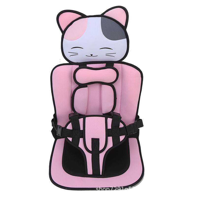 Mini Cat Model Non-Computer Electric Tricycle Seat Cushion Stroller Stroller Thickeneded Sponge Cushion Straps