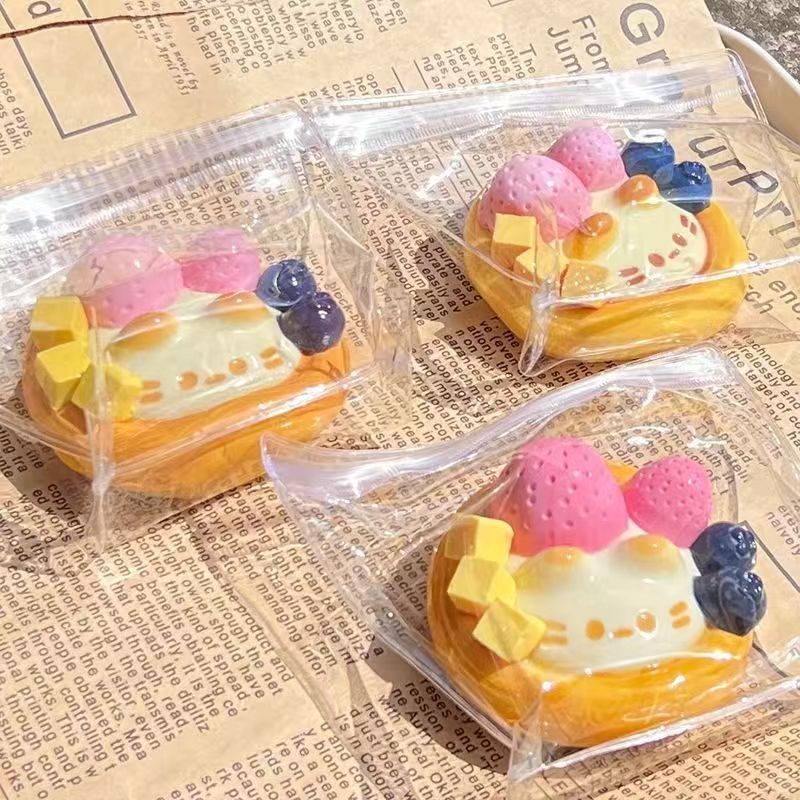 Pegue y pegue Le Giant Mac, garra de gato, flocking, barro suave, muscular debilidad de dopamina, sensación de mano, descompresión, rebote lento.