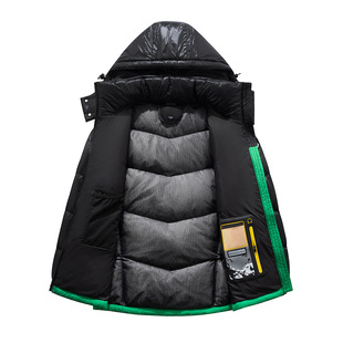 Factory straight hair winter New exquisite praise women's warm white duck down can remove gall 3-in-1 down jacket jacket jacket