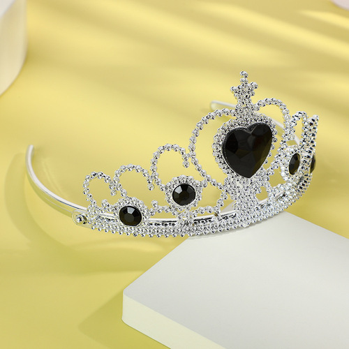 Cross-border hot selling children's crown Elsa Princess tiara Frozen headband sweet temperament children's crown accessories