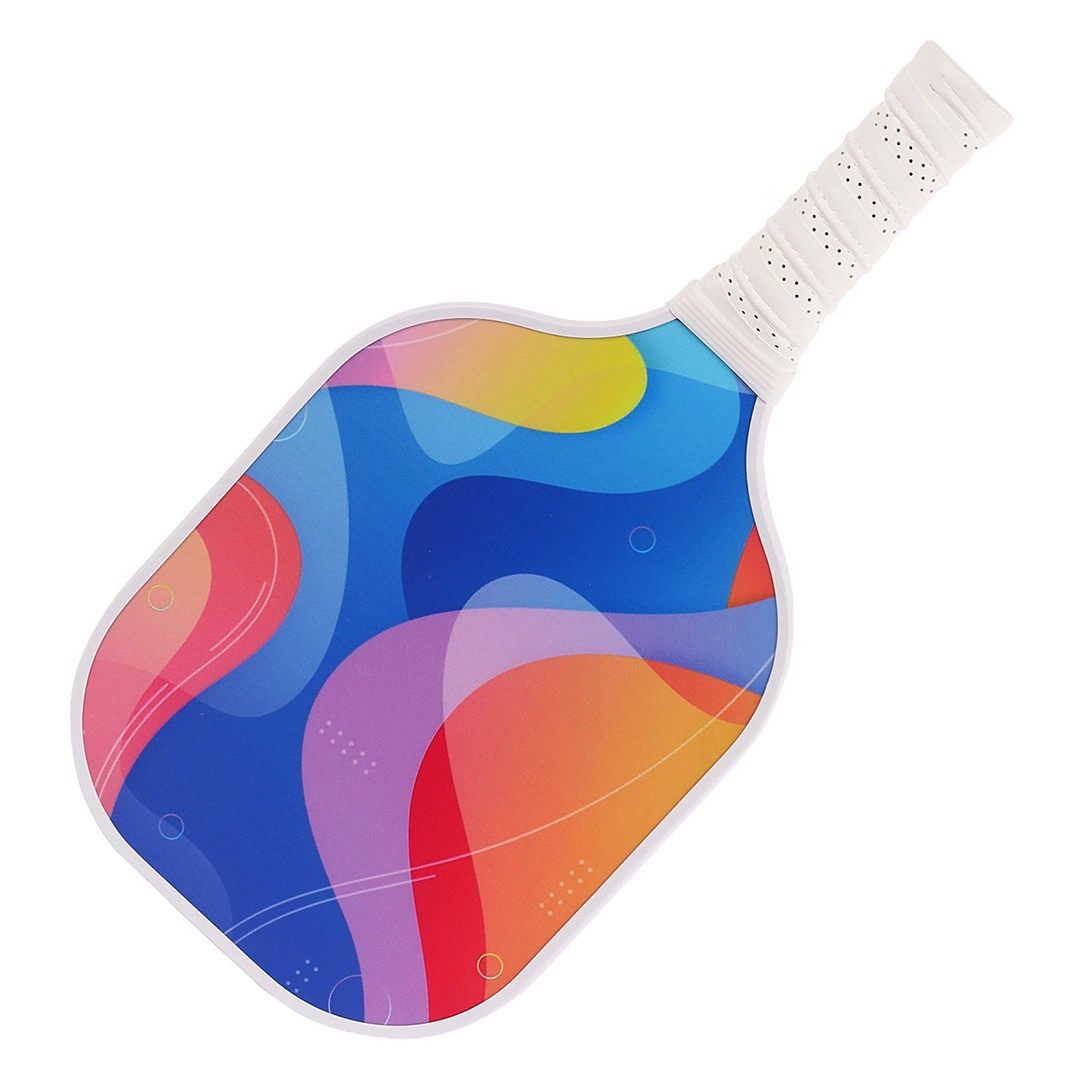 Набор для пиклбола: ракетка из стекловолокна PickleballPP с сотовой структурой и УФ-печатью, подарочный комплект