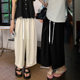 2025 Summer New Thin Pocket Yamamoto Pants for Small Outer Wear Pregnancy All-match Slimming Pregnant Women Ankle-length Pants