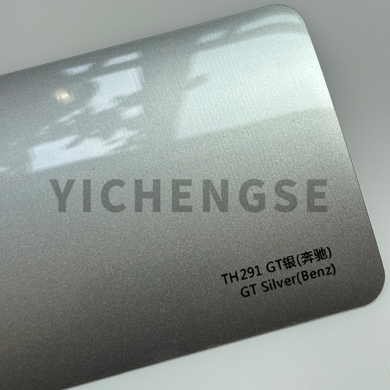 Car paint protective film: Yichengse Brooklyn Grey TPU - tpu-car-wrap-gt-silver-15215-metersroll