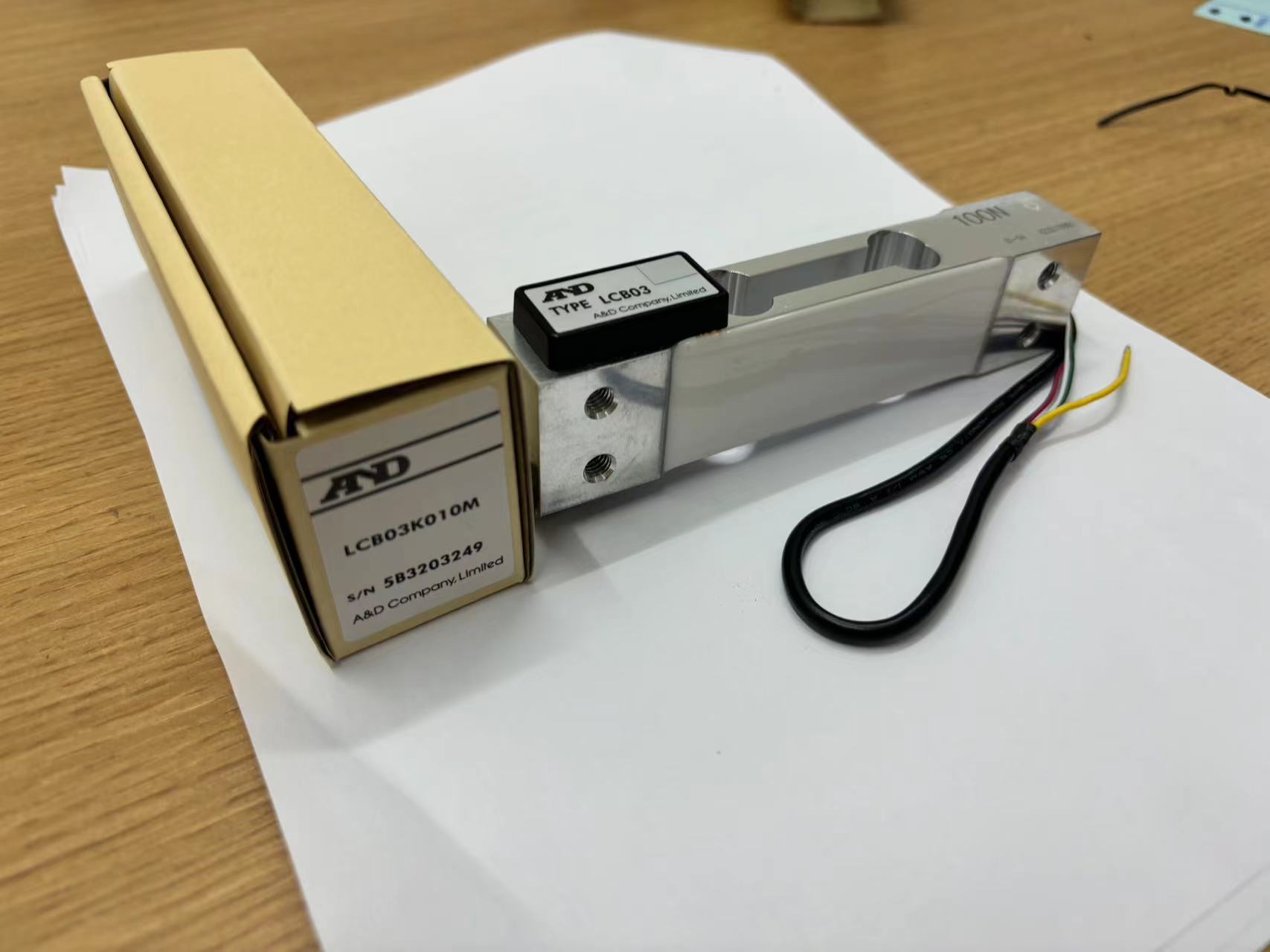 原装日本AND艾安得 LCB03K010M单点式称重传感器