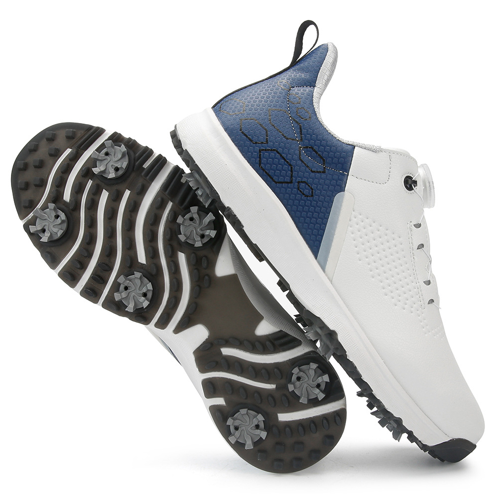 999A-화이트 블루 활성 손톱