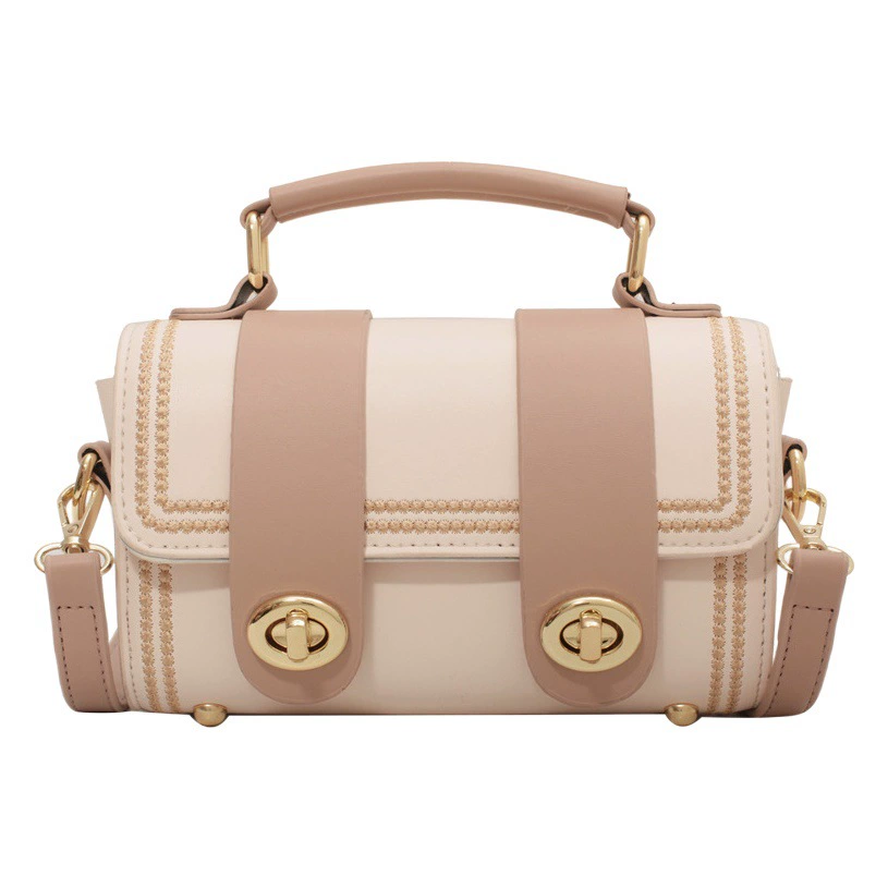 Популярная текстура в западном стиле контрастная цветная маленькая сумка женская 2023 новая стильная текстурная сумка модная сумка через плечо женская сумка