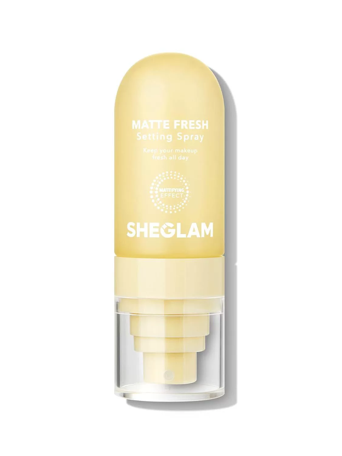 Спрей-фиксатор SHEGLAM Lock'd In, увлажняющий фиксатор макияжа, 30 мл (синяя/жёлтая крышка)